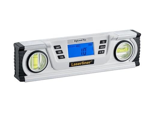Laserliner DigiLevel Plus 25, 0,25 m, Hvit, 1 mm/m, %, Grad, mm/m, AAA/LR03, 1,5 V