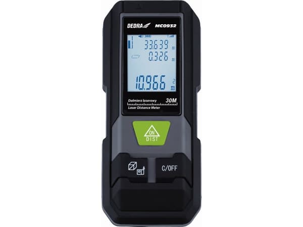 Dedra laser avstandsmåler 30m laser avstandsmåler, mini