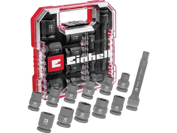 Einhell Impact Bit- og topnøglesæt-sæt 1/2 109283