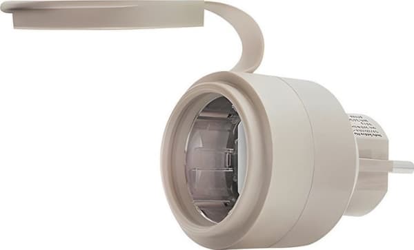 Shelly · Plug & Play""Outdoor S Gen3""· Zwischenstecker für draußen· 12A· (Shelly_O_Plug_S_Gen3_w)