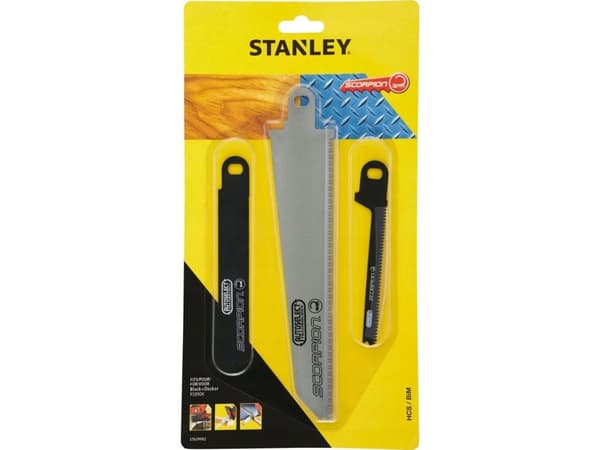 Stanley Scorpion HCS/BiM dr/steel sahanterät 3kpl,C