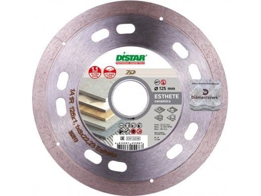 115MM DISTAR ESTHETE Deimantinis diskas porcelianui, akmens masei, keramikai