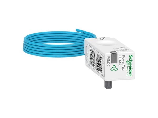 Energiaanturi Resi PowerTag 1PN 10 cm sinisellä kaapelilla, 63A