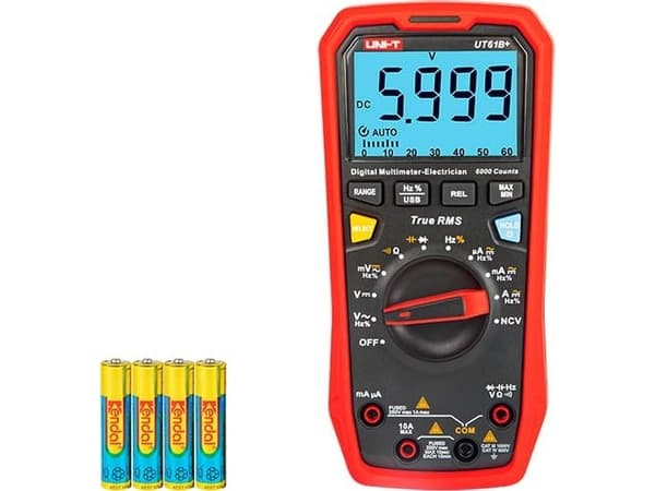 Puhallus 50-210# ut61b+ uni-t-mittari