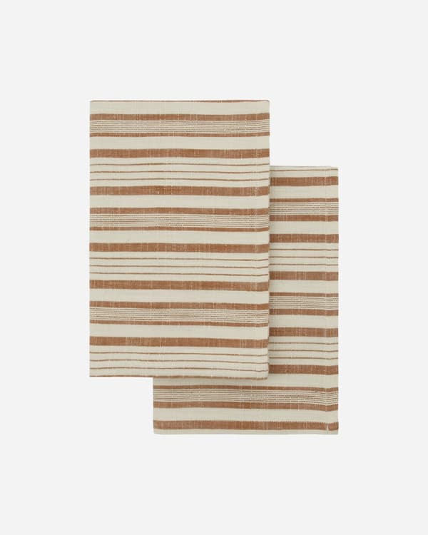 Meraki - Tea Towels - Terracotta