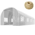 Miniatyrbild 1 av 3: Folietunnel 9 m² 450 x 200 cm vit