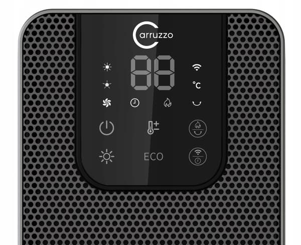 Carruzzo Q20L 2000 W:n lämpöpuhallin