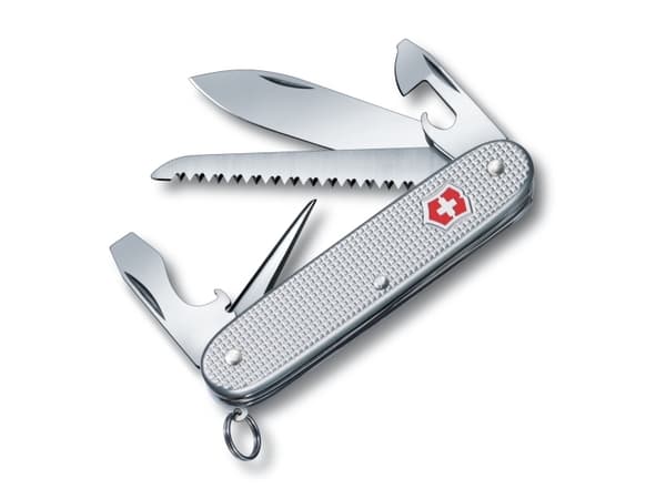 Victorinox Pioneer, Fällkniv av slipjoint-modell, Kniv med flera verktyg, 14 mm