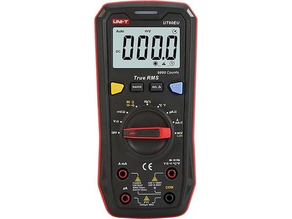 Uni-t Skaitmeninis multimentras UT60EU, CAT II 1000V/CAT III 600V, TRMS