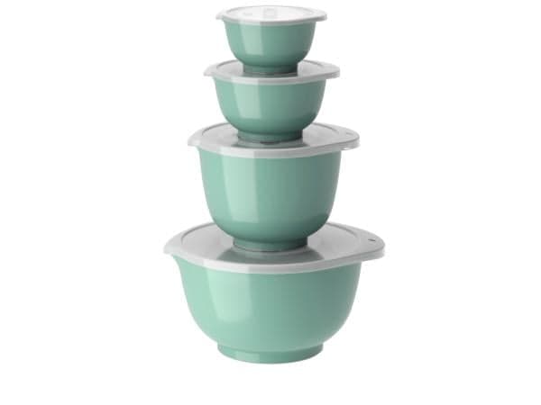 Rosti - Margrethe Bowls - Set of 4 + Lids (Nordic Green)