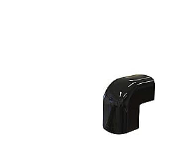 T75 ulkokulma - 78x58 mm, musta RAL 9005, 90 gr.