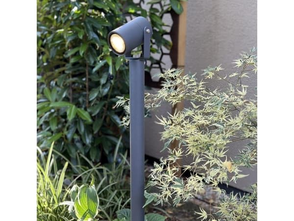 Luna 65 pollari/puutarhapiste 350 lm 5W 35° Harmaa