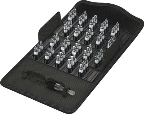 Wera Bit-Safe 61 Wood 1 - Screwdriver bit and bit holder set - for tre - torx, phillips, pozidriv - lengde: 25 m