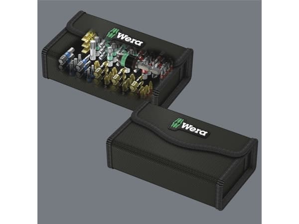 Wera Bit-Safe 61 Wood 1 - Screwdriver bit and bit holder set - for tre - torx, phillips, pozidriv - lengde: 25 m