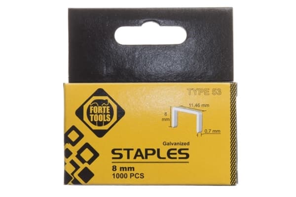Forte_Tools Staples 53/8 Mm 1008