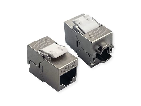 ROLINE 26.11.0391, RJ-45, Silver, Cat6a, -10 - 60 ° C, -40 - 70 ° C, 16 g
