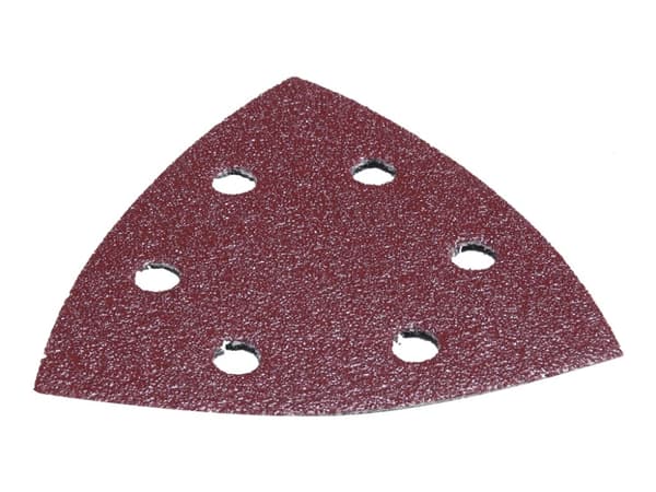 Makita - Sandpapper - för trä, metall, spånskiva, lövträ, construction boards - 10 delar - 93 mm - delta - grus: 180 - 93 mm