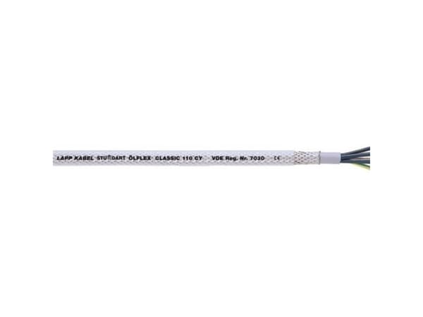 LAPP ÖLFLEX® CLASSIC 110 CY Styreledning 3 x 1.5 mm² Transparent 1135903/100 100 m