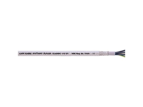 LAPP ÖLFLEX® CLASSIC 110 CY Styreledning 3 x 1.5 mm² Transparent 1135903/100 100 m