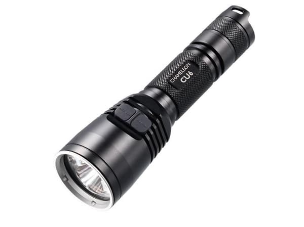 Nitecore CU6, Käsikokoinen taskulamppu, Musta, LED, 440 lm, 9000 cd, 190 m