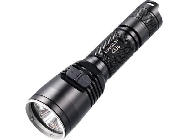 Nitecore CU6, Käsikokoinen taskulamppu, Musta, LED, 440 lm, 9000 cd, 190 m musta