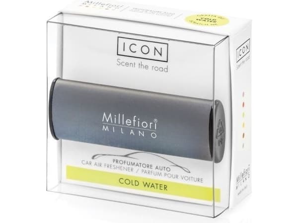 Millefiori Milano 16CAR60 Kylmävesi auton ilmanraikastin kuvake, klassinen linja, klassinen linja