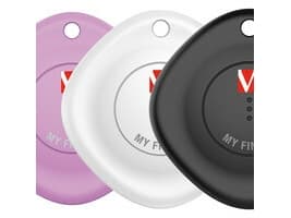 Verbatim 32132, Universal, GPS tracker, Black, Purple, White, Dustproof, Waterproof, IP66, CR2032