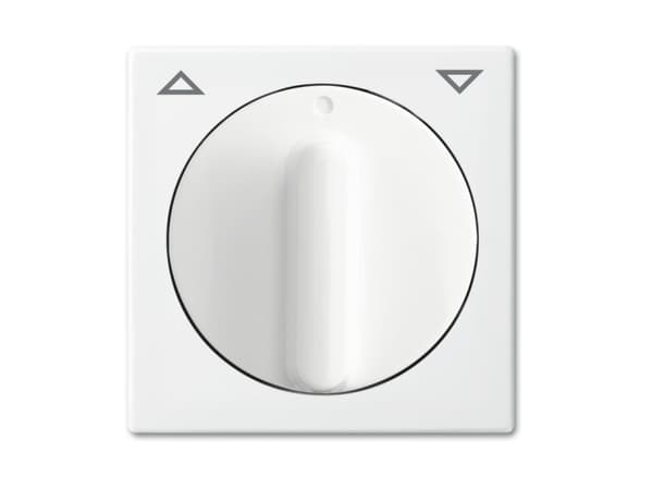 Busch-Jaeger Abdeckung Jalousie-Schalter, Jalousie-Taster Busch-balance SI Alpinweiß 2542 DR-914 (2542 DR-914)