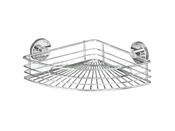 WENKO 20887100, Stål, Kromfarget, Vegg-montert, Dusjkurv, 315 mm, 220 mm