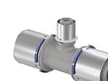 Miniatyrbilde 1 av 2: Uponor Uponor S-Press reduserende tee PPSU 63-25-63