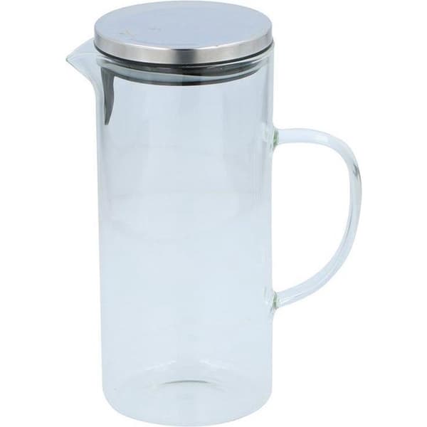 Alpina - En kande med låg lavet af borosilikatglas, 1,3l