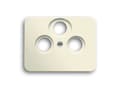 Miniatyrbild 1 av 3: Busch-Jaeger 1724-0-2463, Beige, Busch-Jaeger, SAT + TV + radio, 70 mm, 54 mm, 1 styck