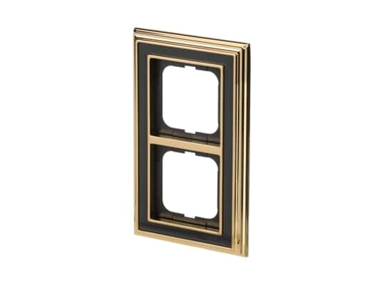 Busch-Jaeger 1722-835, Anthracite, Brass, Metal, Screwless, Busch-Jaeger, Glossy, IP20