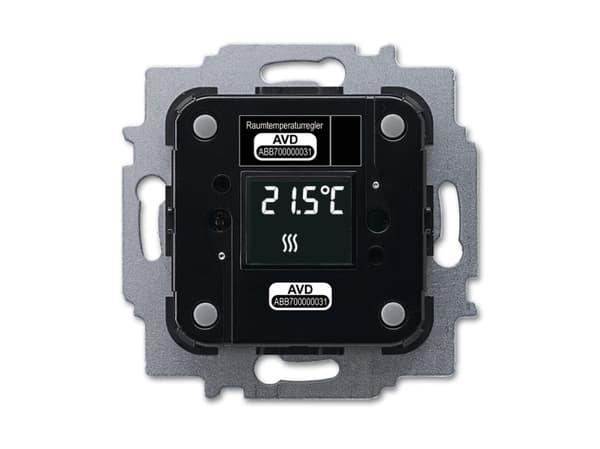 Busch-Jaeger 2CKA006220A0010, Termostatisk aktuator, LCD, Grå, RoHS, CE, 24 V, -5 - 45 °C
