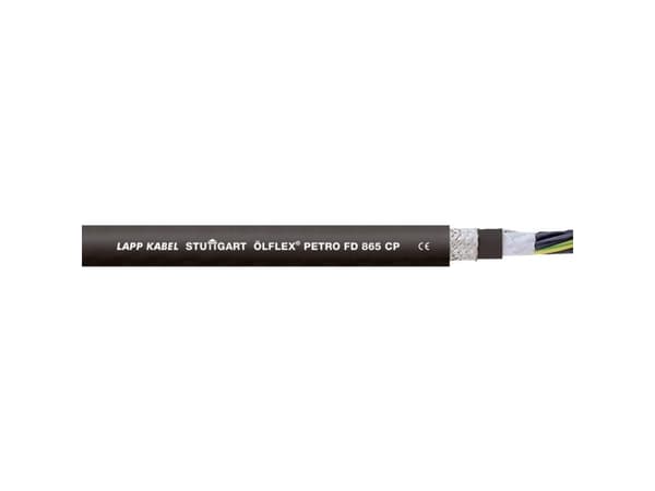 LAPP 23334/100 Hinausketjun kaapeli ÖLFLEX® PETRO FD 865 CP 3 G 1,5 mm² Musta 100 m