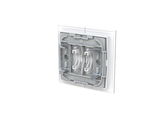 Busch-Jaeger 1785 K-44G, White, Thermoplastic, Screwless, Busch-Jaeger, Glossy, IP20