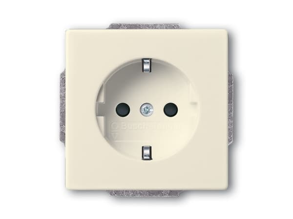 Busch-Jaeger 2013-0-5244, CEE 7/3, 2P+E, Valkoinen, 250 V, 16 A, 63 mm