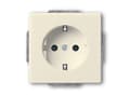 Pikkukuva 1 / 3: Busch-Jaeger 2013-0-5244, CEE 7/3, 2P+E, Valkoinen, 250 V, 16 A, 63 mm