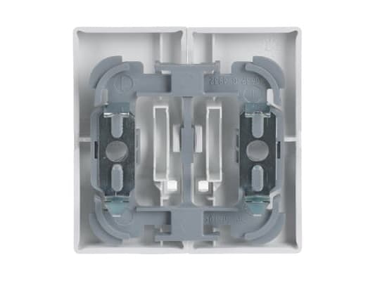 Busch-Jaeger 1785 K-84, White, Thermoplastic, Screwless, Busch-Jaeger, Glossy, IP20