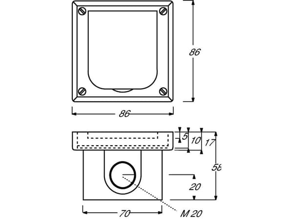 Busch-Jaeger 2011-0-3871, CEE 7/3, 2P+E, Svart, Grå, Gjuten aluminium, Plast, 250 V, 16 A