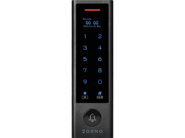 Berøringskombinasjonslås med nærhetskort og nøkkelbrikkeleser, OLED-skjerm, Wi-Fi, IP68, 1 3A relé, drevet av TUYA
