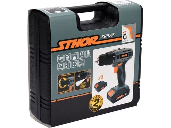 18V bore-/skruemaskine STHOR 78972