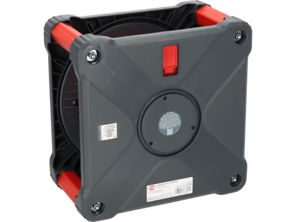 Brennenstuhl 9201330210, Svart, Röd, Plast, 5 AC-utgångar, Typ E/F, Rak, 33 m