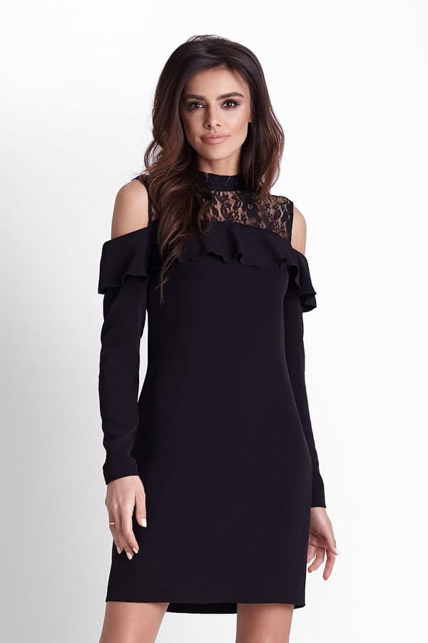 Short dress model 127300 IVON black 34