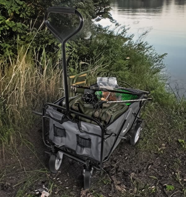 Taittuva kuljetuskärry LEON - 80 kg