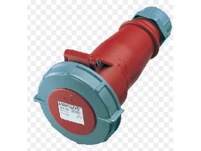 MENNEKES 550, Suora, 400 V, Sininen, Punainen, IP67, 1 kpl