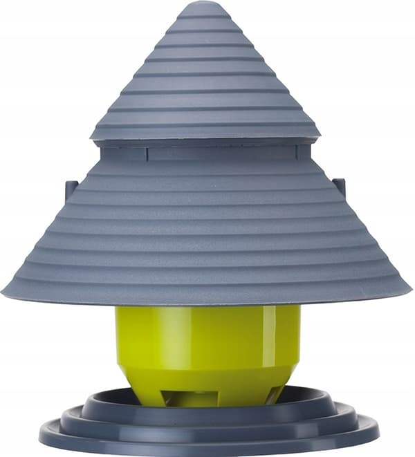 Hängande fågelmatare 19,5 cm | Pistage + antracit