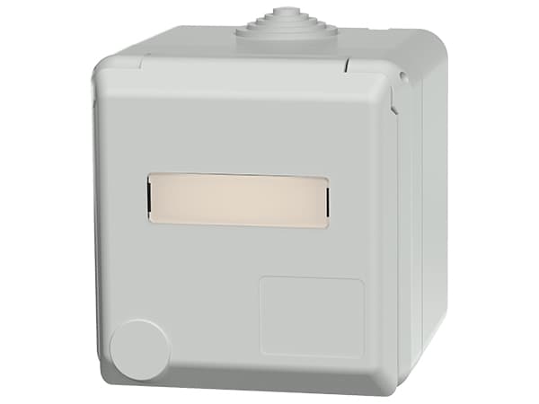 MENNEKES 4135, 5P, Skruvar, Grå, IP44, 400 V, 16 A
