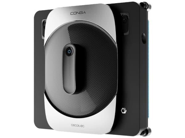 Cecotec Conga Windroid 1290 DoubleSpray Connected T, Sugkraft, Universal, Svart, Rostfritt stål, Automatisk, AC