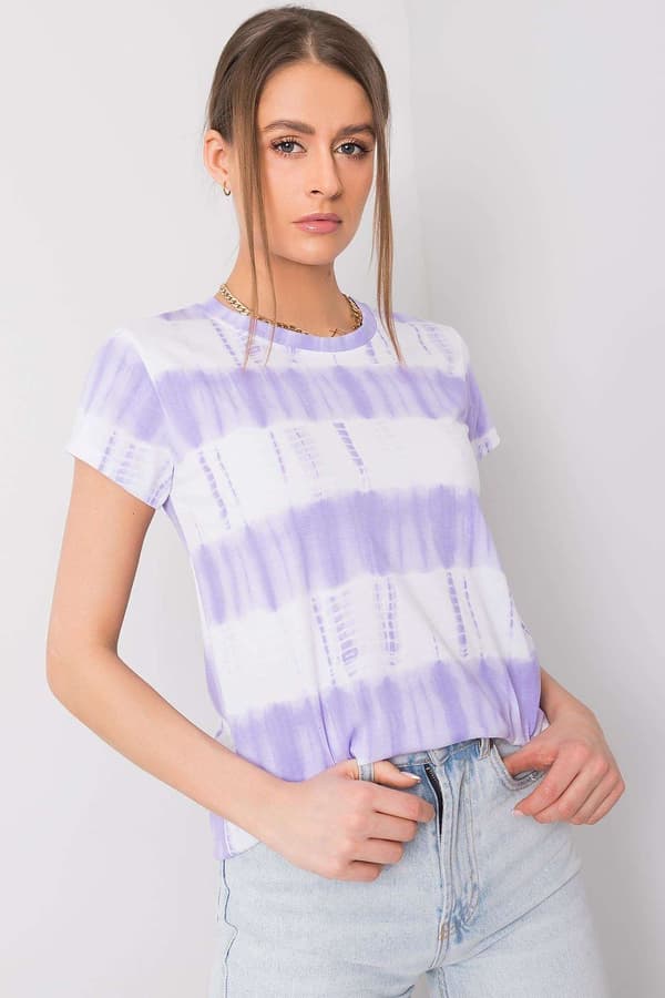 T-shirt model 167406 Italy Moda violet one-size-fits-all